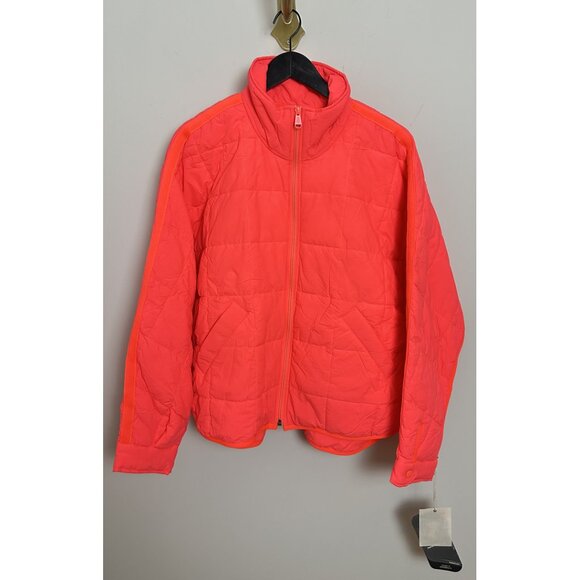 FREE PEOPLE Movement Pippa Packable Puffer in Hot Watermelon Size Medium NWT - Picture 5 of 15